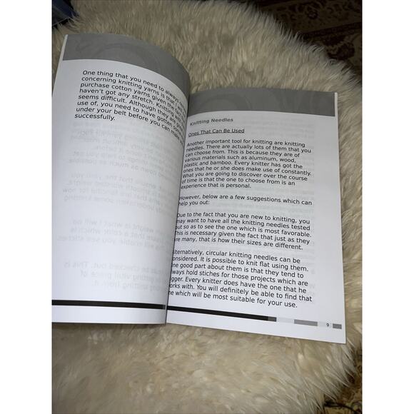 Knitting For Beginners How To Craft Crochet Knit Stitches & Patterns - Picture 5 of 8